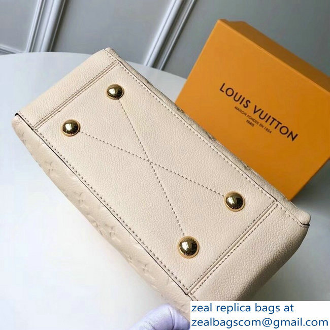 Louis Vuitton Monogram Empreinte Surene BB Bag Creme M43877 2018 - Click Image to Close