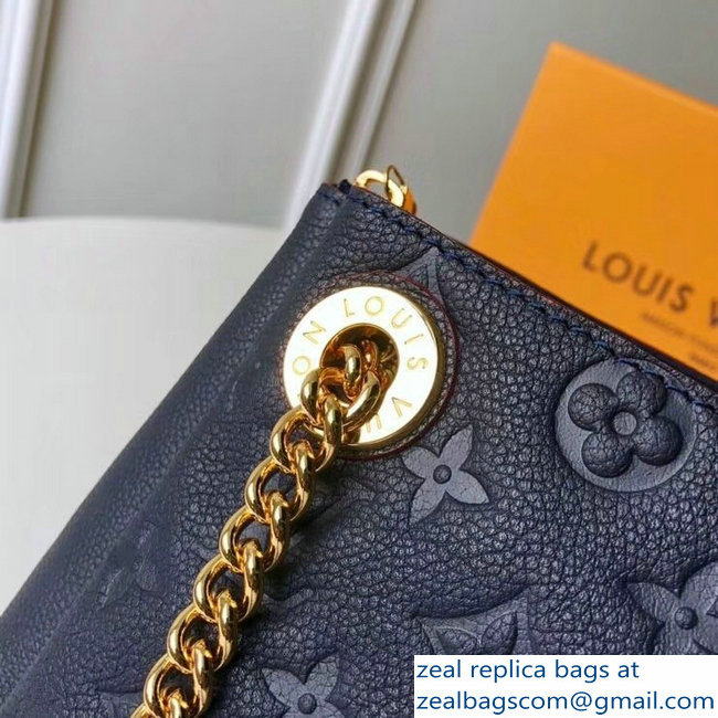 Louis Vuitton Monogram Empreinte Surene BB Bag M43750 Marine Rouge 2018 - Click Image to Close