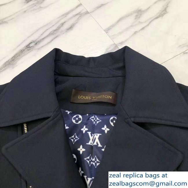 Louis Vuitton Monogram Inside Perfecto Jacket and Skirt Suit 2018 - Click Image to Close