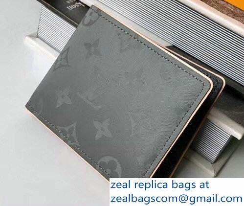 Louis Vuitton Monogram Titanium Canvas Multiple Wallet M63297 2018 - Click Image to Close