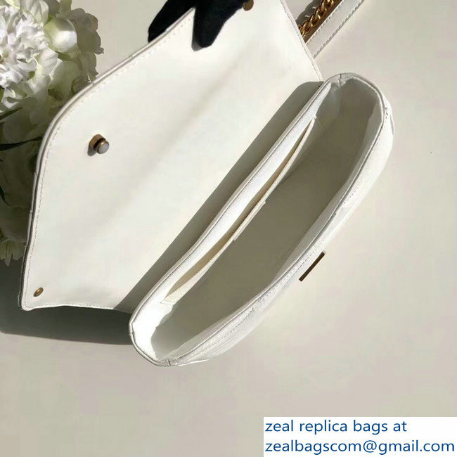 Louis Vuitton New Wave Chain Bag MM M51945 White 2018 - Click Image to Close