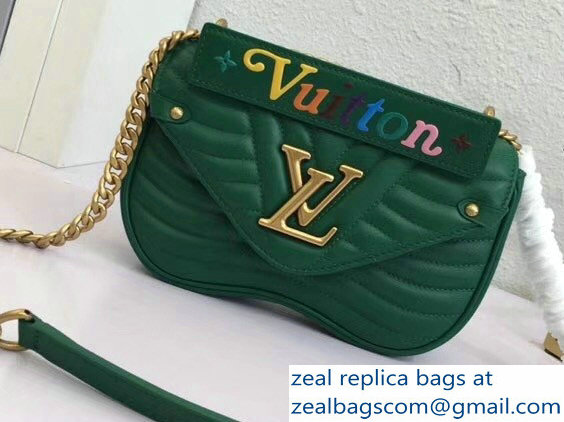 Louis Vuitton New Wave Chain Bag PM Green 2018 - Click Image to Close