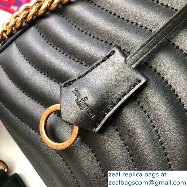 Louis Vuitton New Wave Chain Tote Bag M51496 Black 2018 - Click Image to Close