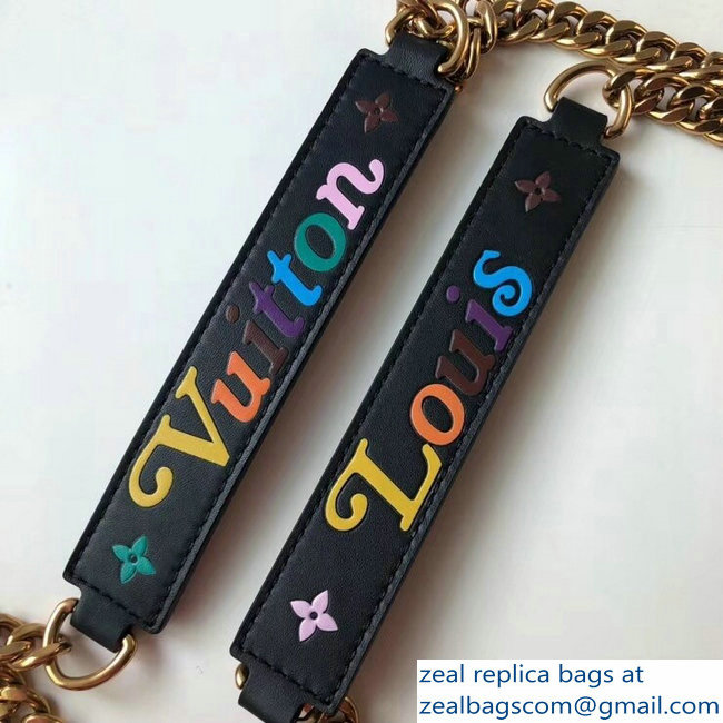 Louis Vuitton New Wave Chain Tote Bag M51496 Black 2018
