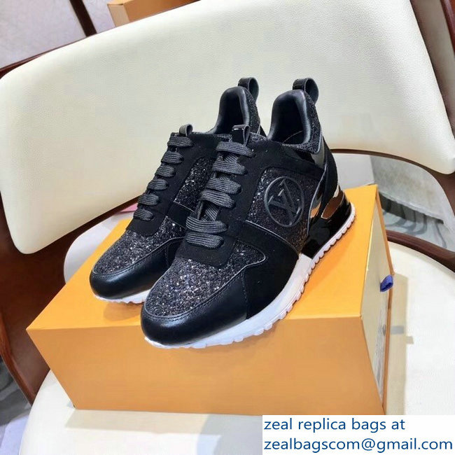 Louis Vuitton Run Away Sneakers Glitter 02 2018 - Click Image to Close