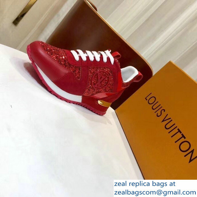 Louis Vuitton Run Away Sneakers Glitter 03 2018 - Click Image to Close