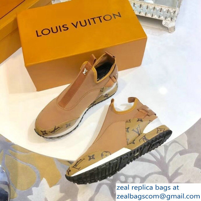 Louis Vuitton Run Away Sneakers Letter 06 2018