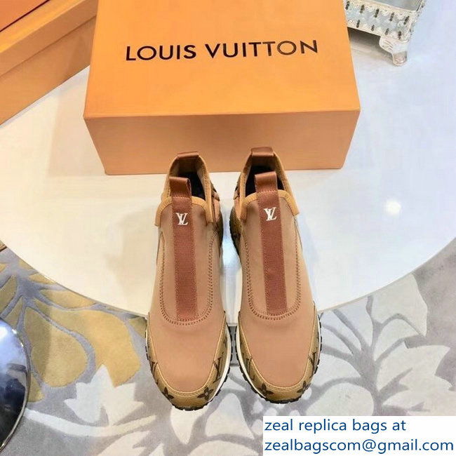 Louis Vuitton Run Away Sneakers Letter 06 2018