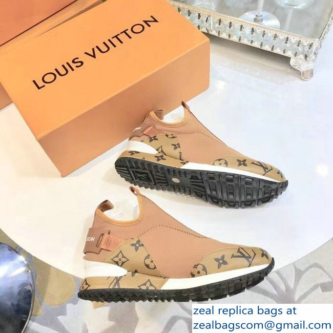 Louis Vuitton Run Away Sneakers Letter 06 2018