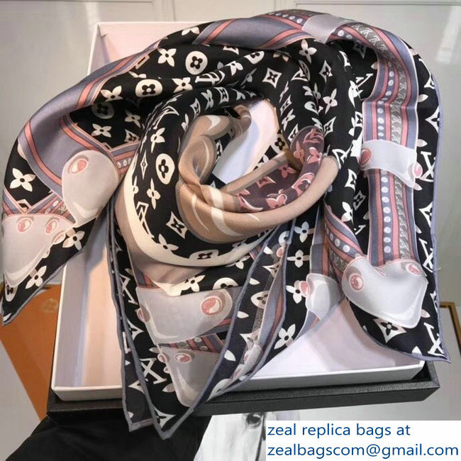 Louis Vuitton Silk Scarf 01 2018