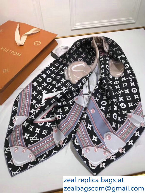 Louis Vuitton Silk Scarf 01 2018