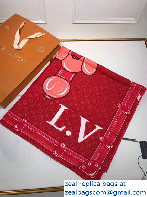 Louis Vuitton Silk Scarf 03 2018 - Click Image to Close