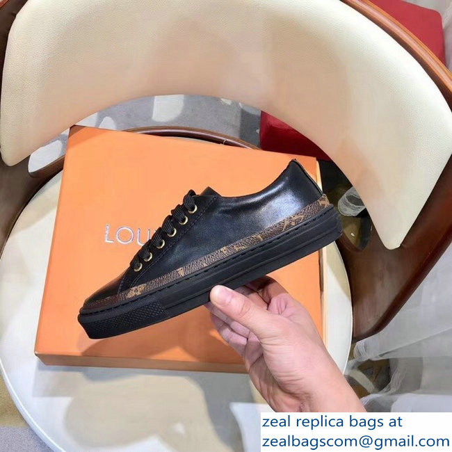 Louis Vuitton Stellar Sneakers Black 2018 - Click Image to Close