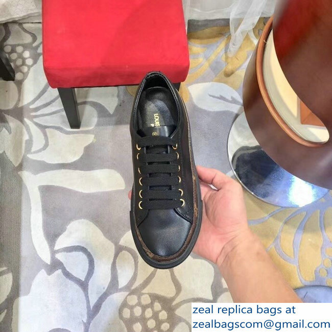 Louis Vuitton Stellar Sneakers Black 2018 - Click Image to Close