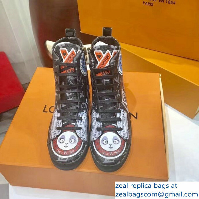 Louis Vuitton Stellar Sneakers Boots 06 2018