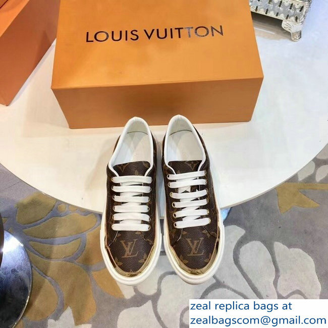 Louis Vuitton Stellar Sneakers Monogram Canvas/Gold 2018