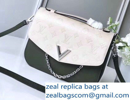 Louis Vuitton Very Messenger Bag M52128 Kaki Fango 2018 - Click Image to Close