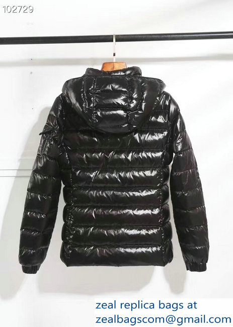 Moncler Down Jacket black with hat 2018