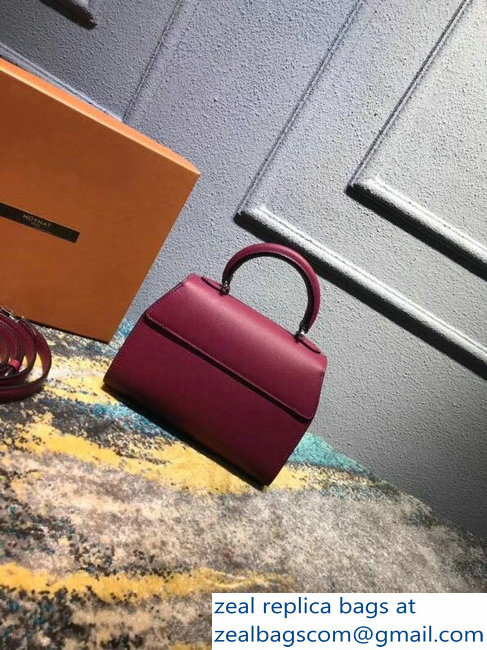 Moynat Mini Rejane BB Bag in Epsom Leather Antiqued Rose