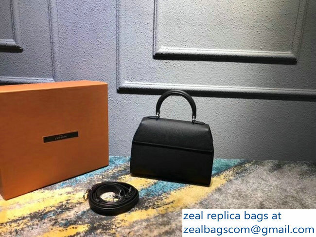 Moynat Mini Rejane BB Bag in Epsom Leather Black