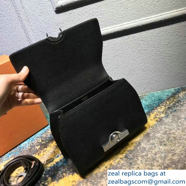 Moynat Mini Rejane BB Bag in Epsom Leather Black