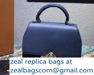 Moynat Mini Rejane BB Bag in Epsom Leather Blue