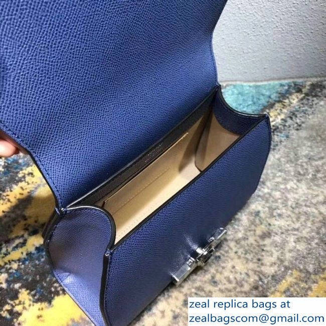 Moynat Mini Rejane BB Bag in Epsom Leather Blue