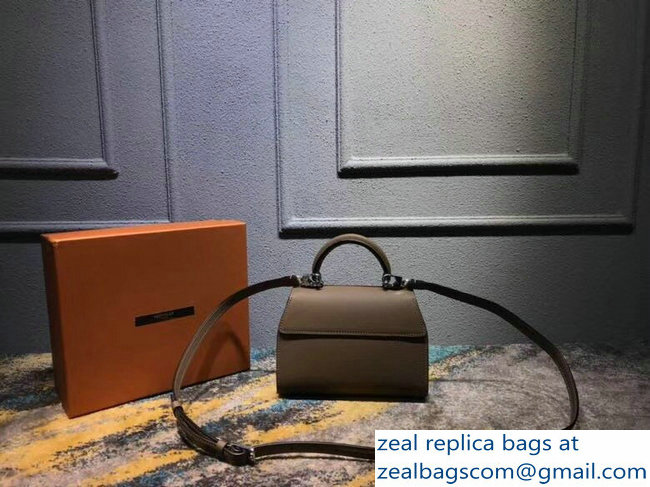 Moynat Mini Rejane BB Bag in Epsom Leather Camel