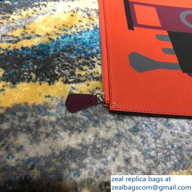Moynat x Pharrell Williams Train Document Holder Pouch Clutch Small Bag 05
