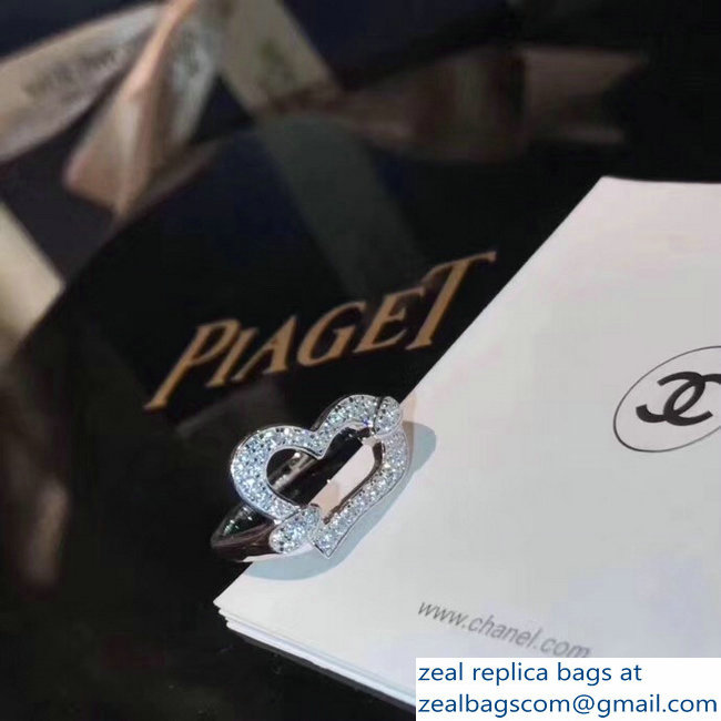 Piaget Heart Ring - Click Image to Close