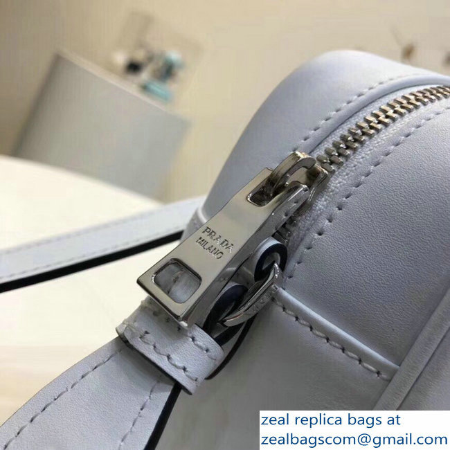 Prada Mirage Leather Shoulder Camera Bag 1BH093 Trees White 2018 - Click Image to Close