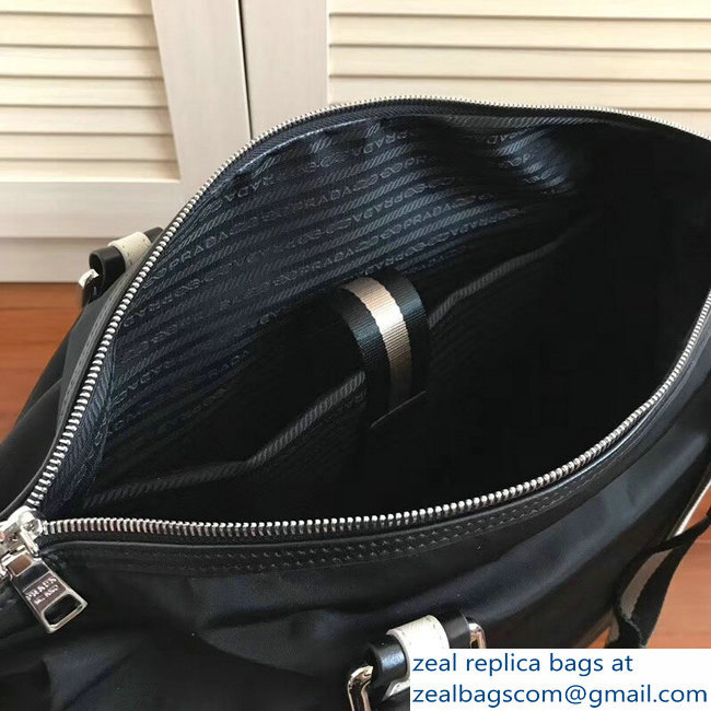 Prada Nylon Tote Bag va2096 Black