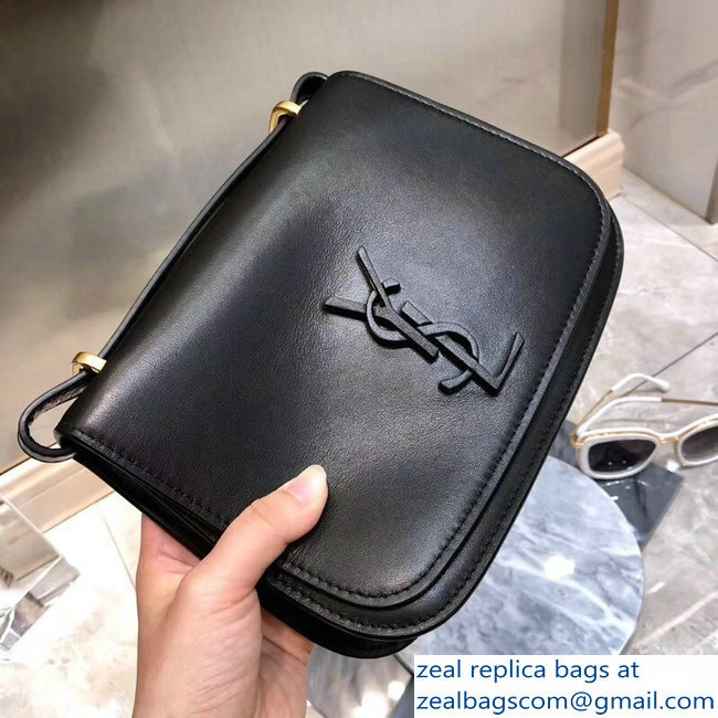 Saint Laurent Spontini Small Satchel In Smooth Leather Bag 512853 Black 2018 - Click Image to Close