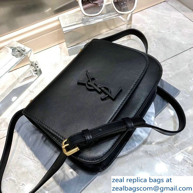 Saint Laurent Spontini Small Satchel In Smooth Leather Bag 512853 Black 2018 - Click Image to Close