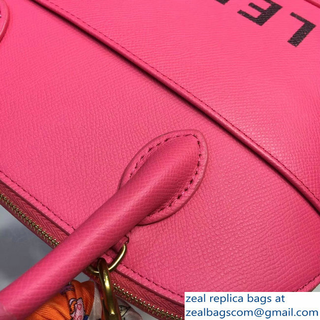 Balenciag Front Logo Ville Top Handle Small Bag Pink 2018