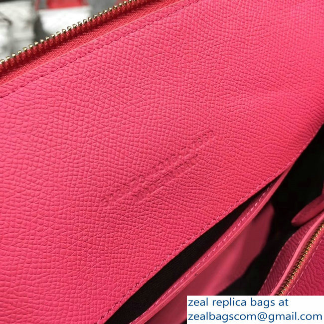 Balenciag Front Logo Ville Top Handle Small Bag Pink 2018 - Click Image to Close