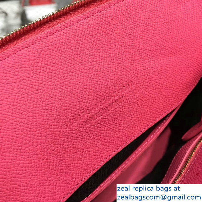 Balenciag Front Logo Ville Top Handle Small Bag Pink 2018