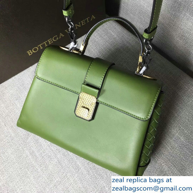 Bottega Veneta Calf Piazza Bag Green 2018 - Click Image to Close