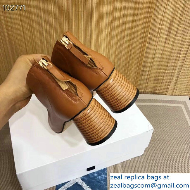 Celin Heel 5cm Pumps Brown 2018