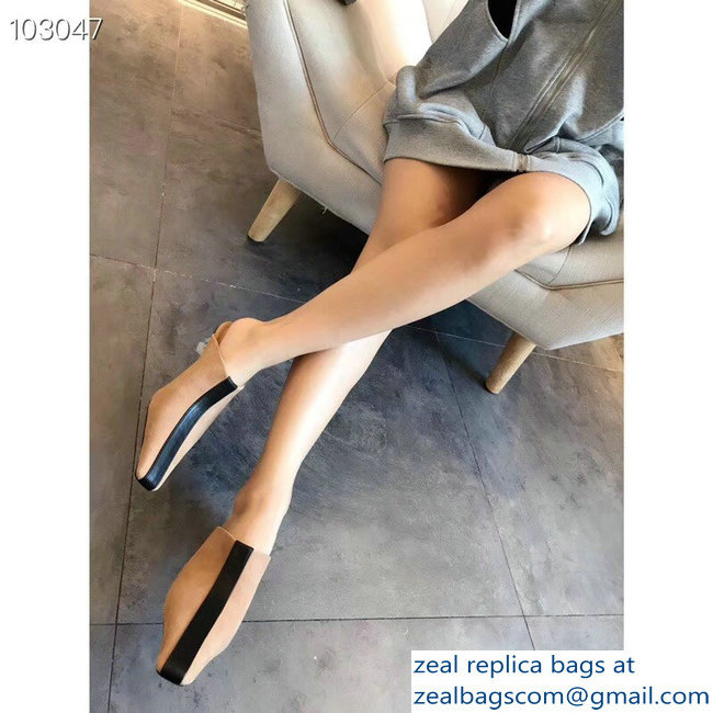 Celin Suede Crystal Heel Mules Apricot/Black 2018