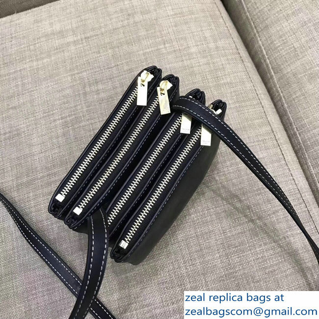 Celin Trio Mini Bag Black with Strap 2018 - Click Image to Close
