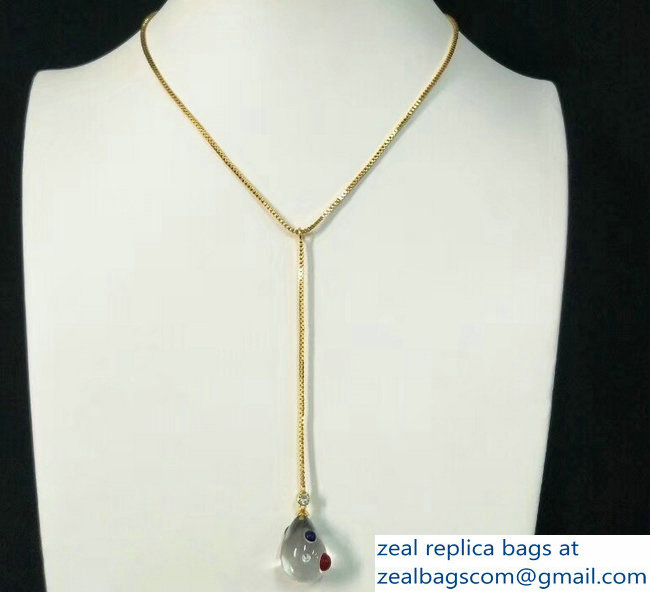 Celine Transparent Necklace - Click Image to Close