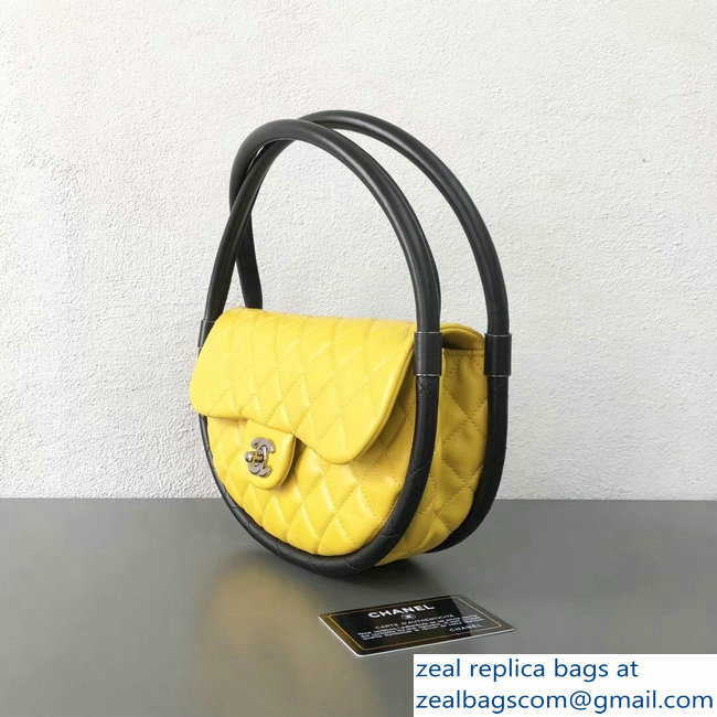 Chanel Hula Hoop Bag Yellow
