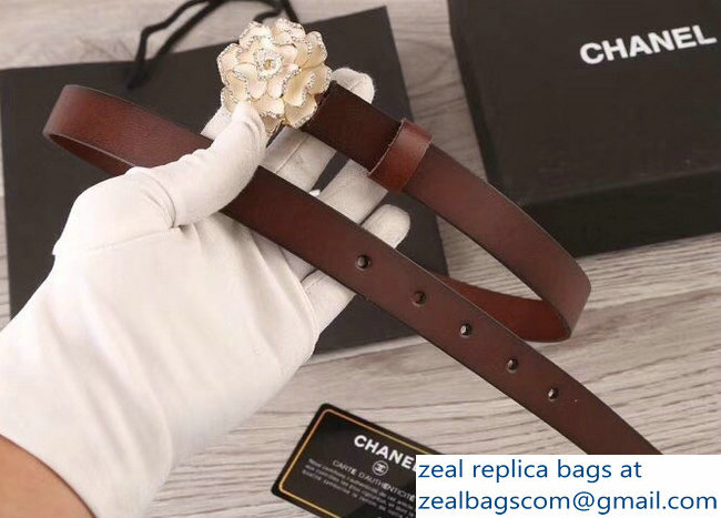 Chanel Width 2cm Leather Belt CH06