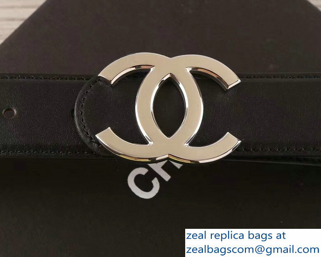 Chanel Width 3.5cm Leather Belt CH01
