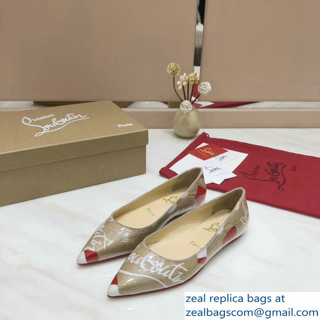 Christian Louboutin Flats Kraft Loubi 2018 - Click Image to Close