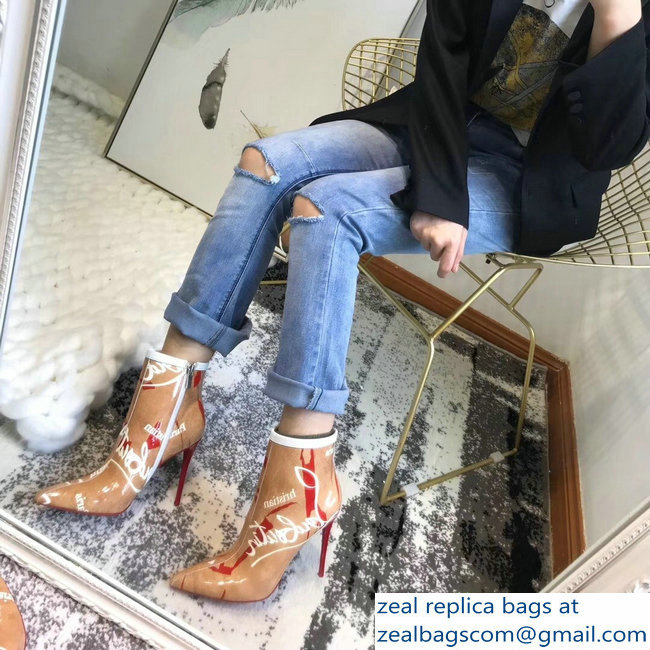 Christian Louboutin Heel 10.5cm Ankle Boots So Kate Booty Kraft Loubi 2018