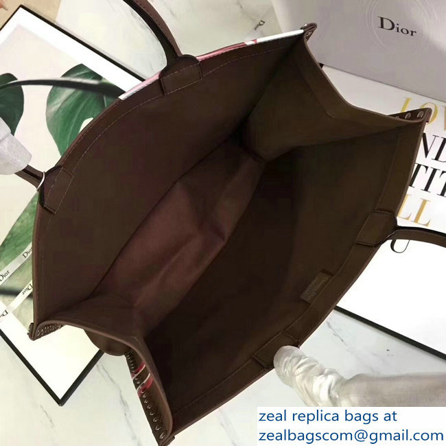 Dior Book Tote Bag in Print Calfskin 03 2018