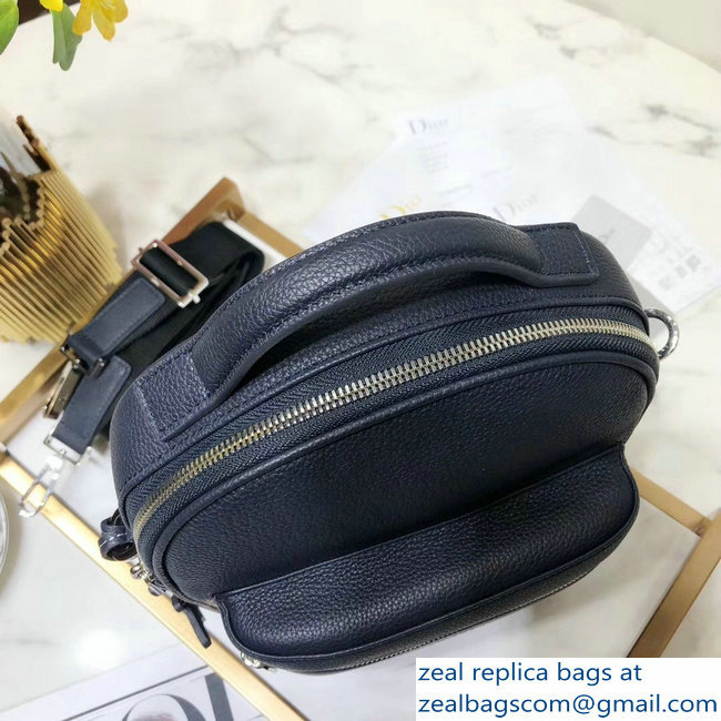 Dior Christian Dior Atelier Print Rider Rucksack Backpack Mini Bag Navy Blue 2018 - Click Image to Close