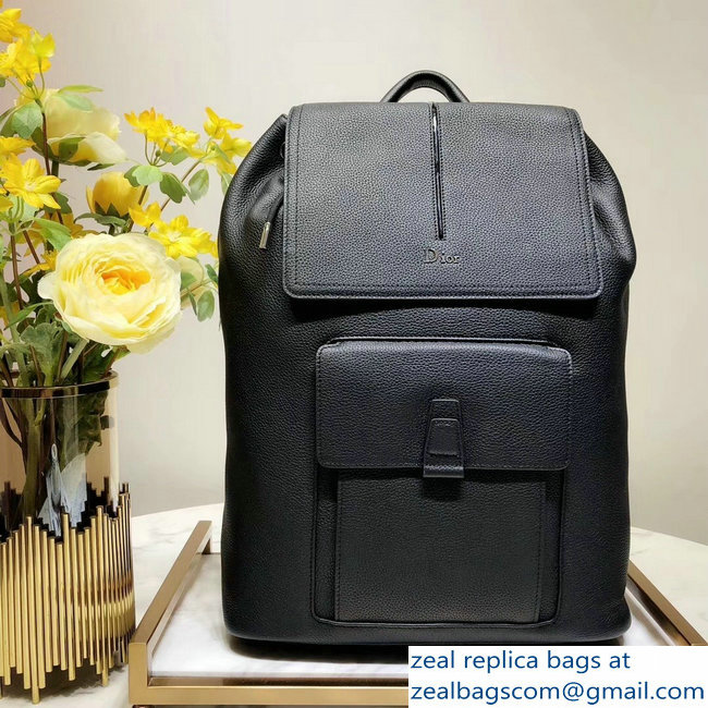 Dior Motion Rucksack Backpack Bag In Calfskin Black 2018